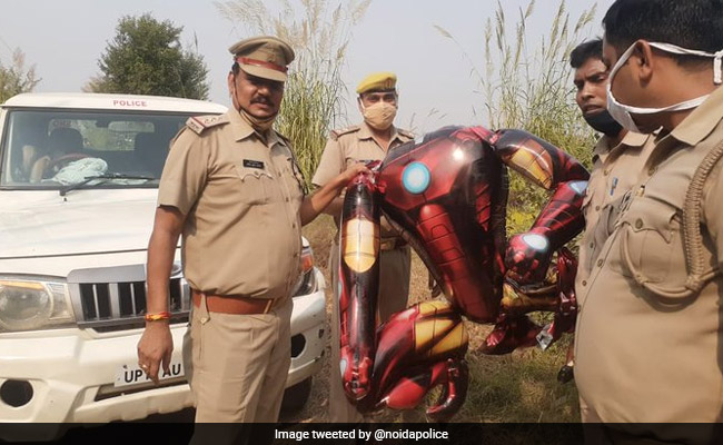 "Thought It Was An Alien": Iron Man Balloon Triggers Panic In UP Town