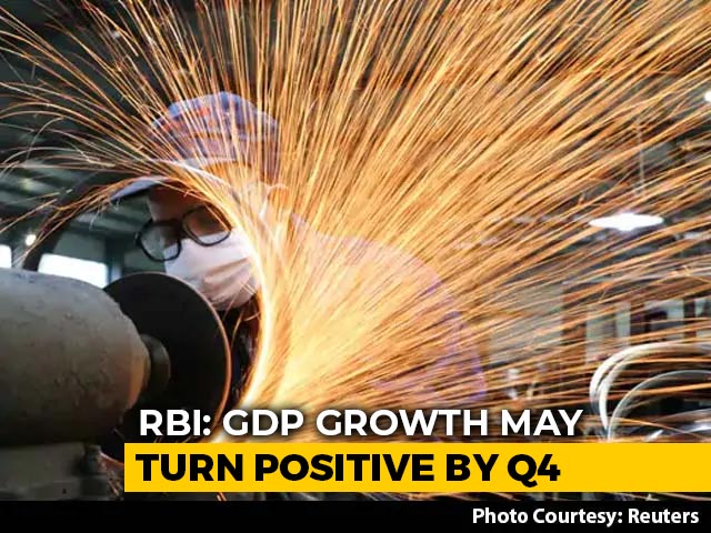 Real GDP Expected To Contract 9.5% In Financial Year 2020-21: RBI
