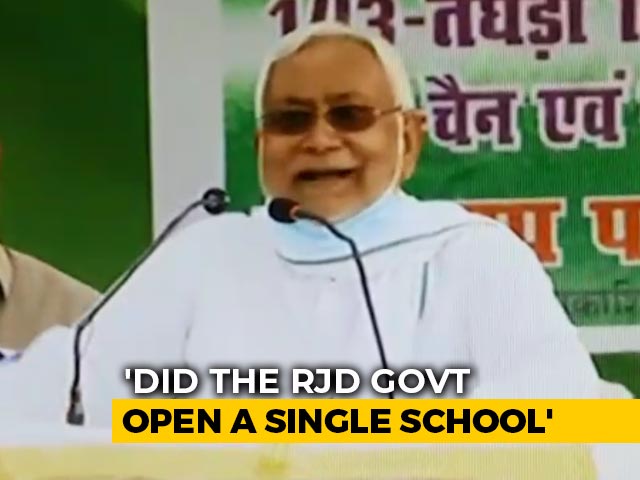 "Ask Your Father": Nitish Kumar's Latest Outburst At Tejashwi Yadav