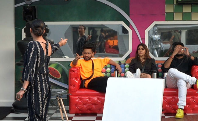 <I>Bigg Boss 14</i> Written Update October 8, 2020: Rahul Vaidya Vs Pavitra Punia In Furious War Of Words