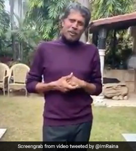 Watch: Kapil Dev Thanks Fans For Prayers, Raina Posts Video