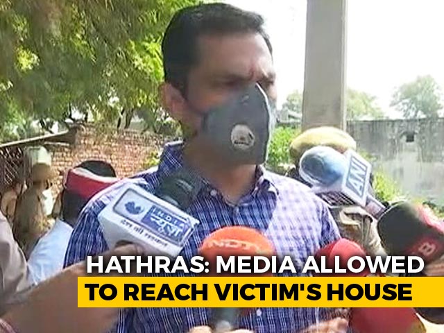 Hathras Village Borders Opened After 2 Days, Reporters Allowed To Enter