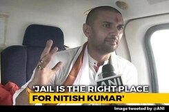 "Jail Right Place For Him": Chirag Paswan Sharpens Attack On Nitish Kumar "Jail Right Place For Him": Chirag Paswan Sharpens Attack On Nitish Kumar