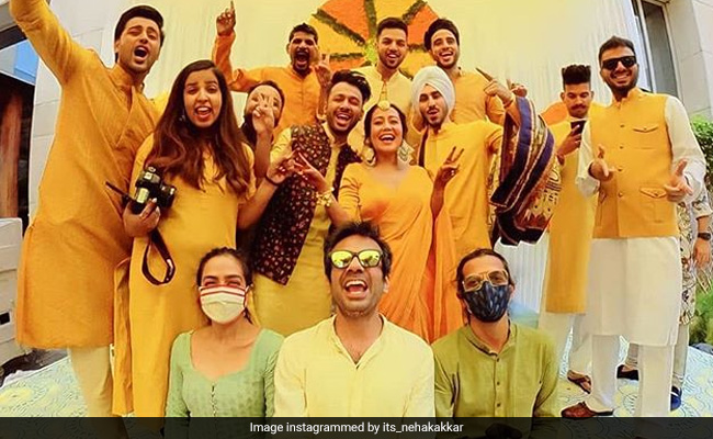 Trending: Pics From Neha Kakkar's <I>Haldi</i> Ceremony