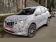 Next-Gen Mahindra XUV500 Spotted With Production-Spec Parts
