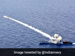 Missile Fired By Navy Warship Hits Target With Accuracy In Bay Of Bengal
