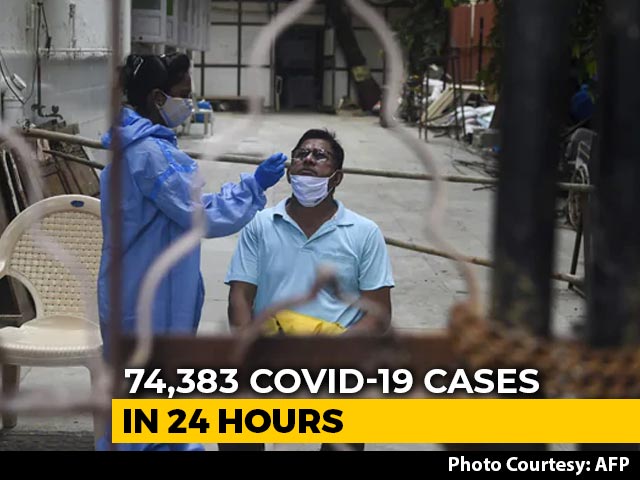 India's Coronavirus Cases Cross 70 Lakh, Over 60 Lakh Have Recovered