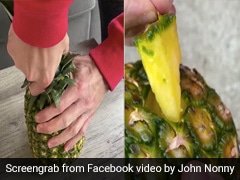 Watch: How To Open Pineapple Using Bare Hands? Viral Hack Has Got You Covered Watch: How To Open Pineapple Using Bare Hands? Viral Hack Has Got You Covered