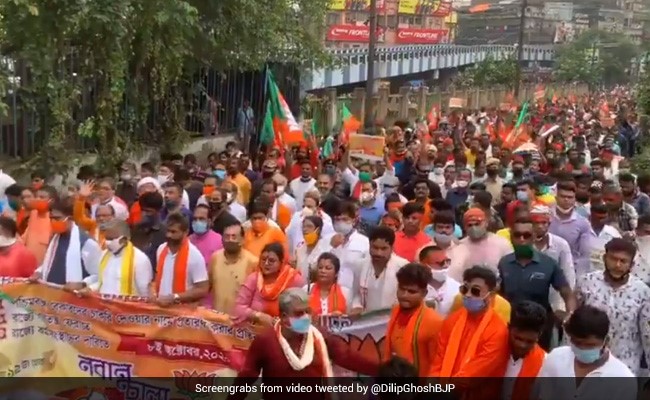 BJP Leaders Charged For Rioting Day After March To Bengal Secretariat