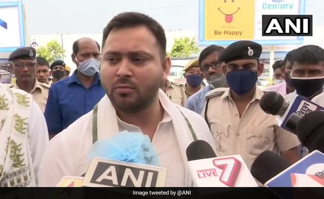 "Nitish Kumar Is Tired, Can't Handle Bihar": Tejashwi Yadav