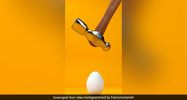Video Of Unbreakable Egg Has Netizens Confused - Watch It To Believe It