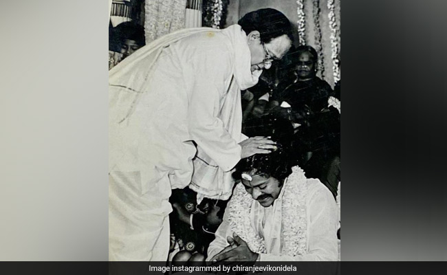Here's What Chiranjeevi Shared On Father-In-Law Allu Ramalingaiah's 99th Birth Anniversary