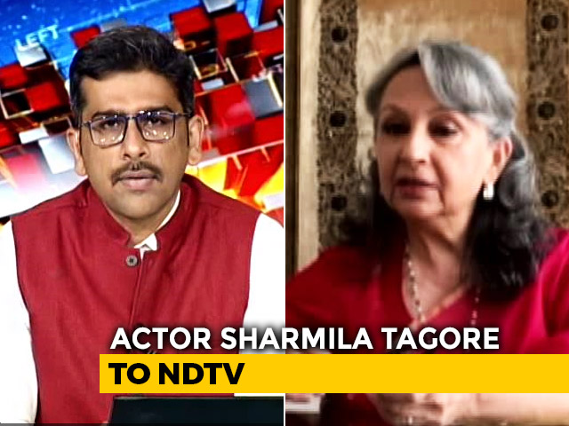 Media Behaving With Complete and Utter Impunity': Actor Sharmila Tagore
