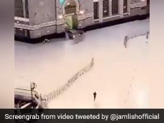 Saudi Man Rams Car At Outer Wall Of Mecca's Grand Mosque, Arrested Saudi Man Rams Car At Outer Wall Of Mecca's Grand Mosque, Arrested