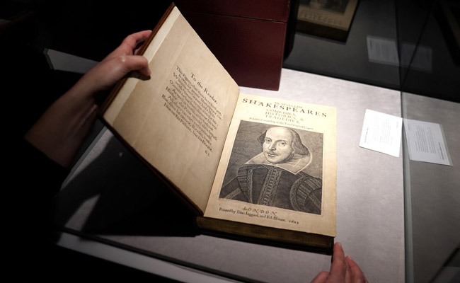 First Collection Of Shakespeare's Plays Sells For Almost $10 Million