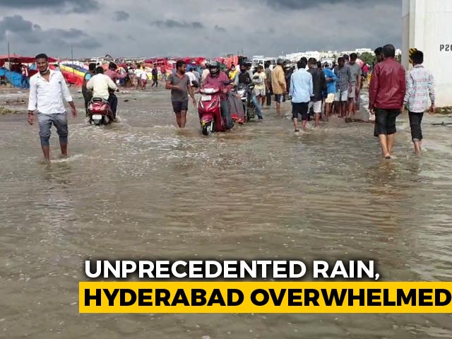 30 Rain-Related Deaths In Telangana, Including 15 In Hyderabad