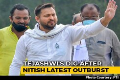 "He is Tired": Tejashwi Yadav's Dig After Nitish Kumar's Latest Outburst "He is Tired": Tejashwi Yadav's Dig After Nitish Kumar's Latest Outburst