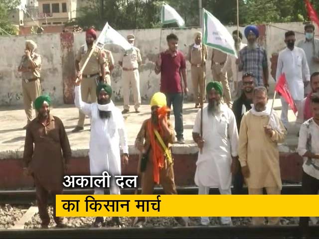 कृषि कानून के खिलाफ अकाली दल ने निकाले 3 किसान मार्च