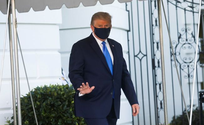 डोनाल्ड ट्रंप ने कहा आने वाले दिन कोरोना से ठीक होने के लिए होंगे "असल इम्तेहान"