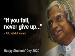 World Students' Day 2020: How APJ Abdul Kalam 'Ignited Minds' World Students' Day 2020: How APJ Abdul Kalam 'Ignited Minds'