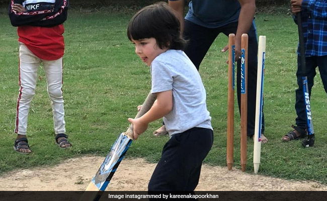 "Any Place In The IPL?": Kareena Kapoor Has Little Champ Taimur In Mind