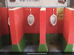 Samajwadi Party Objects To Toilet Tiles At Railway Hospital As Colour Matches Its Party Flag Samajwadi Party Objects To Toilet Tiles At Railway Hospital As Colour Matches Its Party Flag