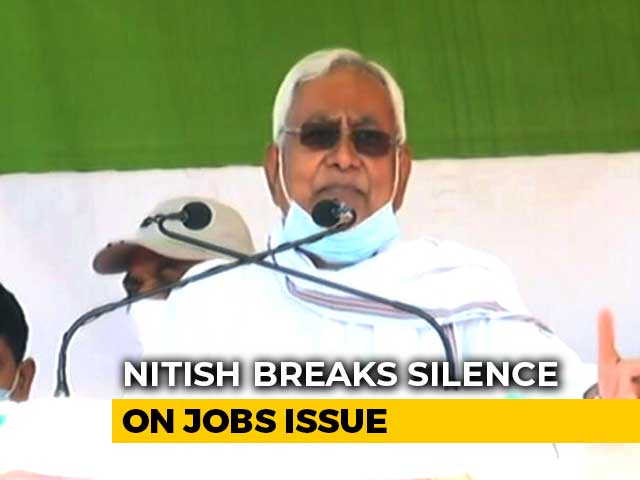 "It's All Bogus": Nitish Kumar On Tejashwi Yadav's 10 Lakh Jobs Promise