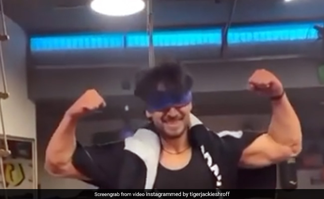 Tiger Shroff Takes The Blind Fold Challenge To The Next Level. See His Post