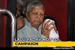 A First In 40 Years: Lalu Yadav Won't Campaign In Bihar State Polls A First In 40 Years: Lalu Yadav Won't Campaign In Bihar State Polls