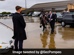 'Wheels Up,' Says Mike Pompeo As He Leaves For India For 2+2 Talks 'Wheels Up,' Says Mike Pompeo As He Leaves For India For 2+2 Talks