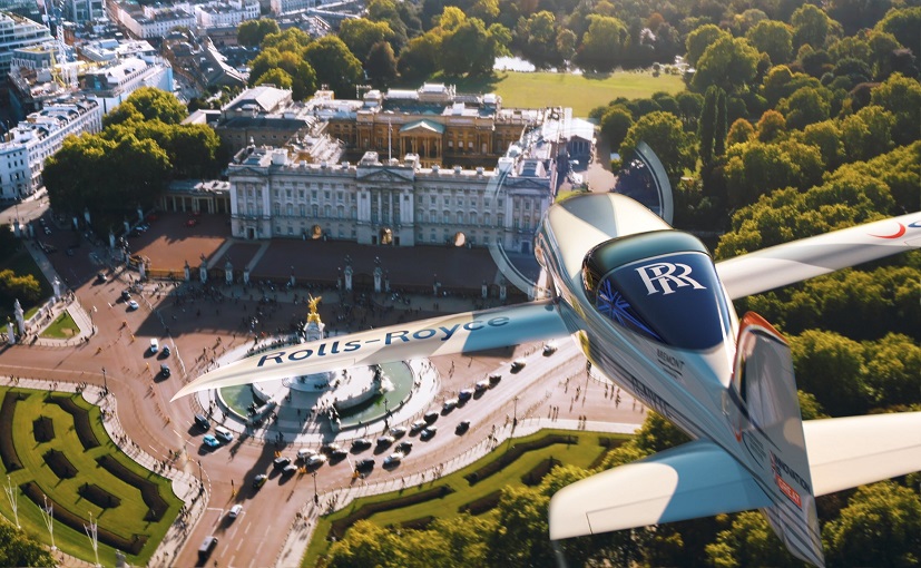 Rolls-Royce Completes Test Of The World's Fastest All-Electric Plane