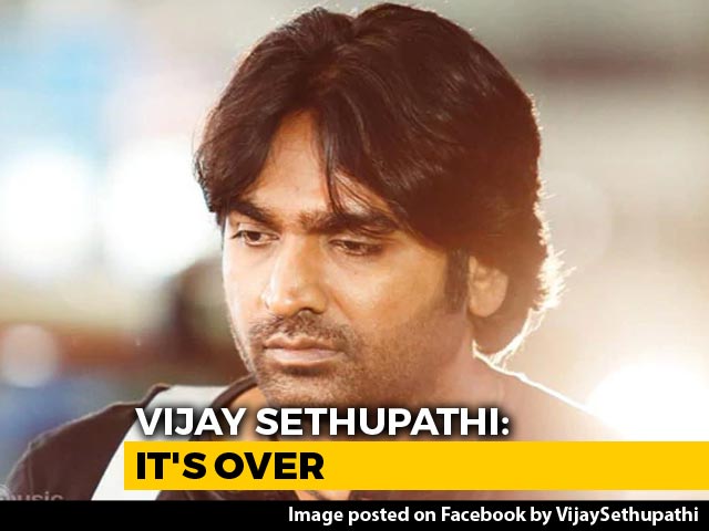 "It's Over": Actor Vijay Sethupathi Exits Muttiah Muralitharan Biopic