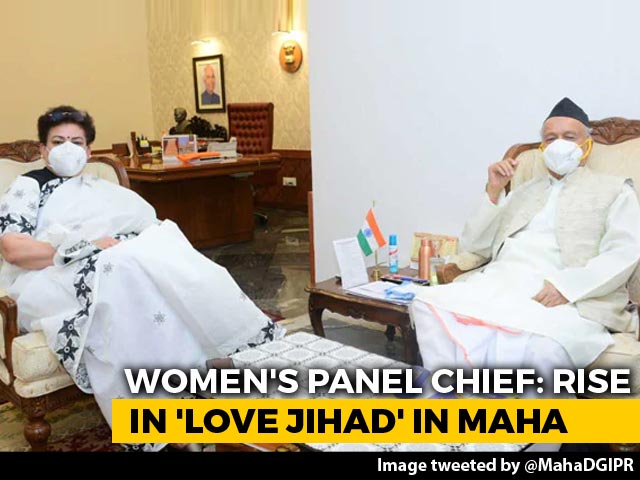 Woman's Panel Chief Talks "Love Jihad" Cases With Maharashtra Governor