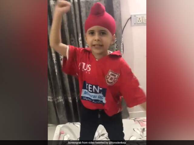 IPL 2020, KXIP vs MI: Young Kings XI Punjab Fan Is IPL 2020, KXIP vs MI: Young Kings XI Punjab Fan Is