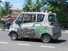 Mahindra Atom Electric Quadricycle Spotted Testing