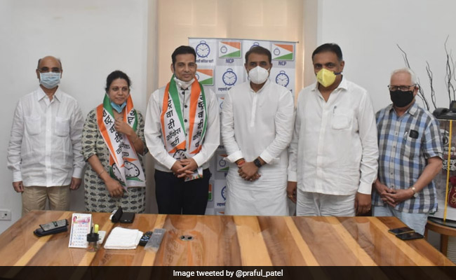 Bhojpuri Actors Sudeep Pandey, Deepa Pandey Join NCP Ahead Of Bihar Polls