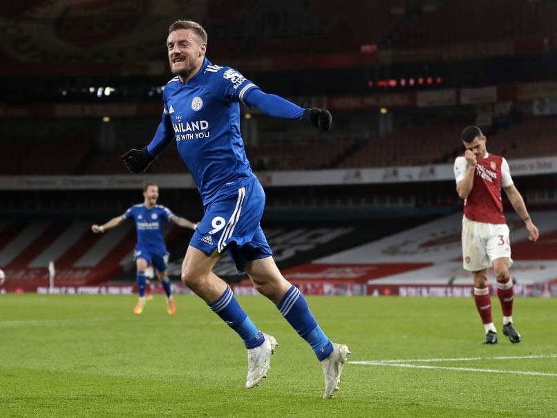 Premier League: "World-Class" Jamie Vardy Rocks Arsenal As Leicester City Go Fourth