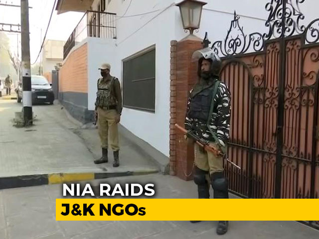 Rights Activist, Kashmir NGOs, Trusts Raided In Terror Funding Case