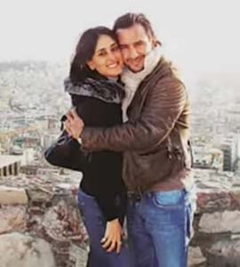 Kareena Kapoor And Saif Ali Khan's Loved Up Pic From Greece. Circa 2008