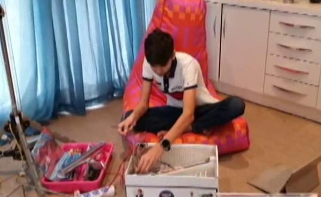 Pune's Teen Covid Warrior Gets Patent For Radiation-Based Sanitisation Box