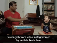'Child Is The Father Of Man': Big B On Viral Video Of Boy's Classical Lesson