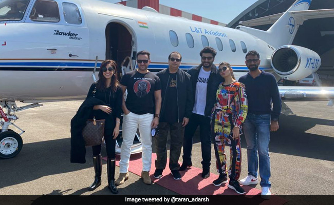 Saif Ali Khan, Arjun Kapoor, Jacqueline Fernandez And Yami Gautam Fly To Dalhousie For <i>Bhoot Police</i>