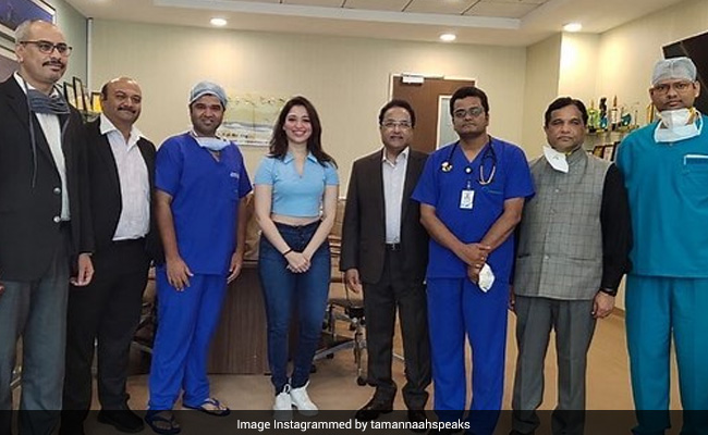 Recovered From COVID-19, Tamannaah Thanks The Medical Staff For Helping Her