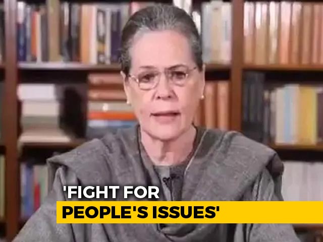 Democracy Passing Through "Most Difficult Phase": Sonia Gandhi