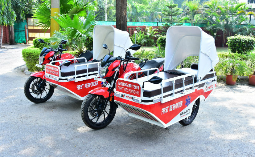 Hero MotoCorp Donates Four Xtreme 200R First Responder Vehicles To Himachal Pradesh Health Authorities