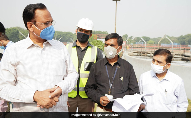 Delhi Minister Inspects Wastewater Treatment Plants At Rohini, Rithala And Coronation Pillar