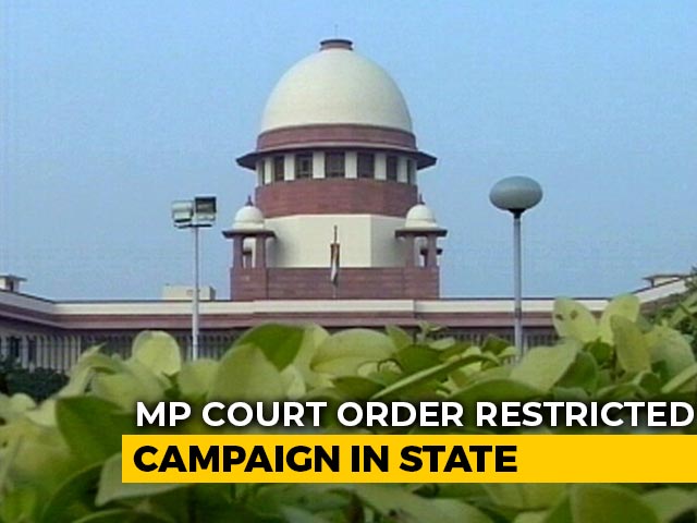 Election Body Goes To Top Court Against Madhya Pradesh Campaign Curbs