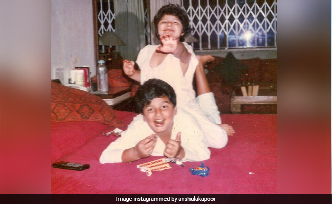This Throwback Pic Of Arjun Kapoor With Sister Anshula Is The Definition Of Cute
