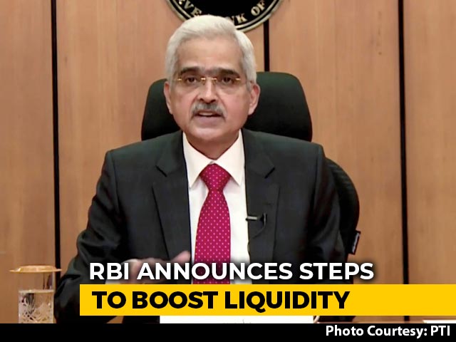 RBI Predicts -9.5% GDP For 2020-21, Keeps Rates Unchanged