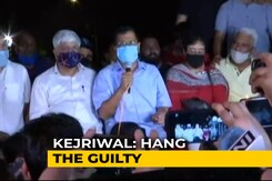 "Hang The Guilty," Says Arvind Kejriwal At Delhi Protest Over Hathras Case "Hang The Guilty," Says Arvind Kejriwal At Delhi Protest Over Hathras Case